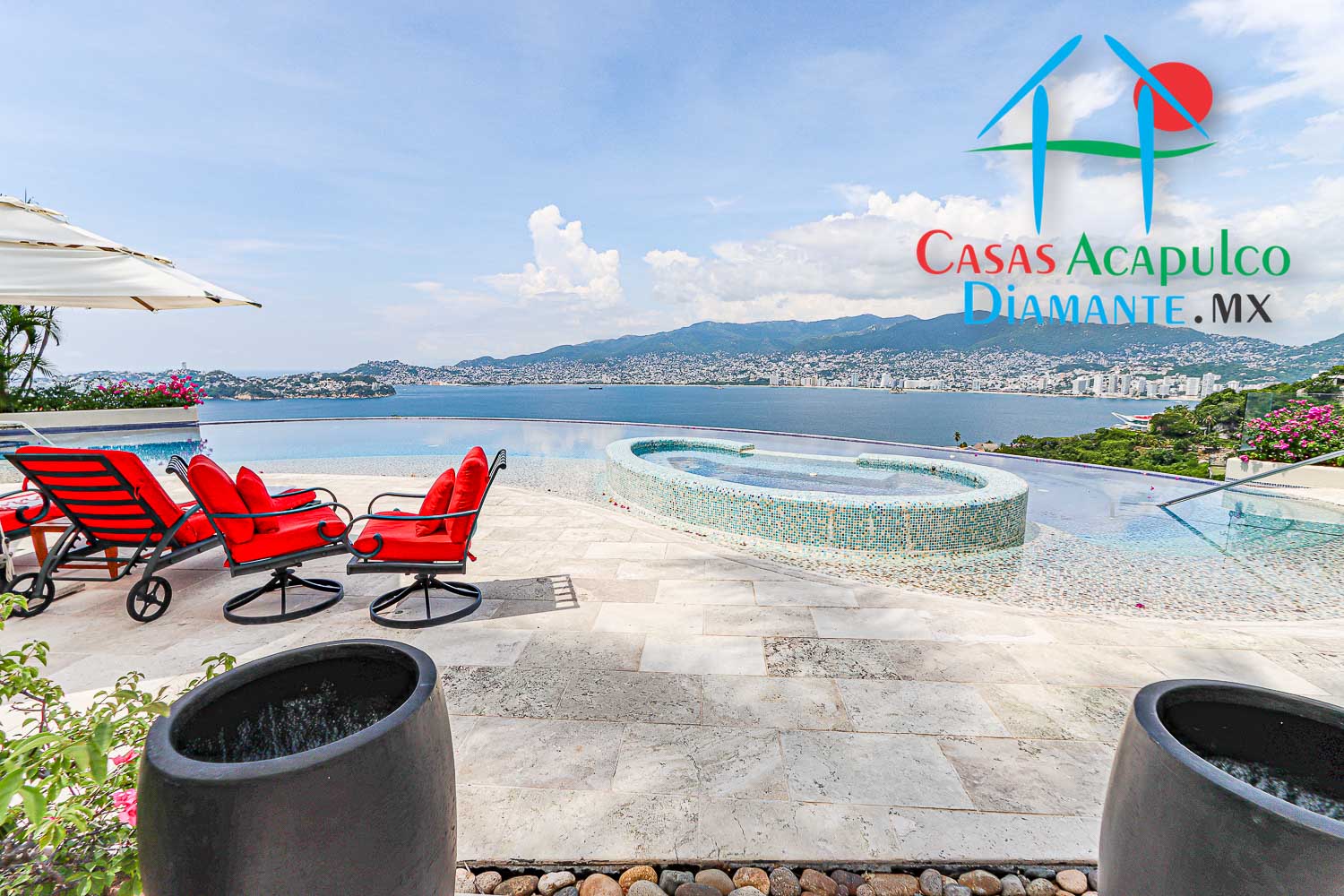 Villa Portofino - Alberca antes de Otis 1